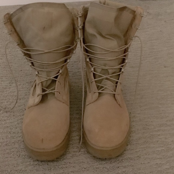 300 DES ST Belleville Men's Hot Weather Safety Boots - Tan - Picture 6 of 6